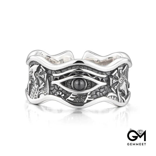 Vintage Men's Eye Of God Horus Rings