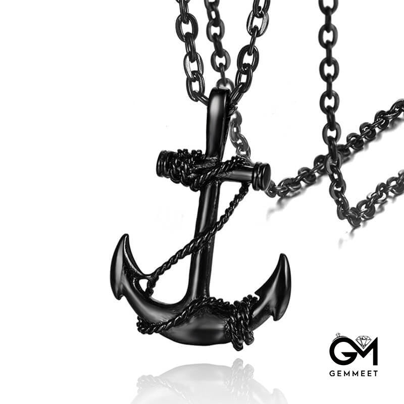 Titanium Steel Anchor Necklace