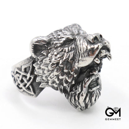 Direwolf Ring Stainless Steel Ring