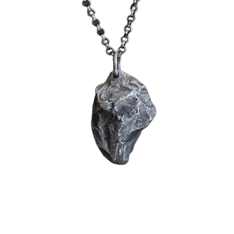 Men's Unique Massive Stone Necklace