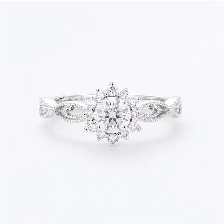 Snow Fairy Fashion Couple Ring