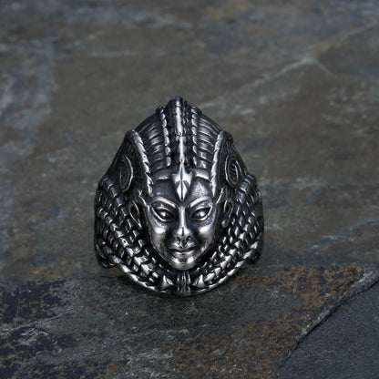 Personalized Men's Egyptian Pharaoh Ring