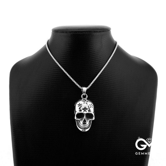 Cool Star Skull Necklace