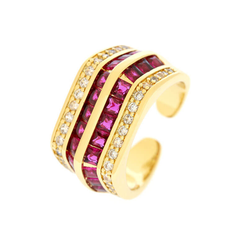 Bohemia Fashion Trendy Multi-Stones Ring