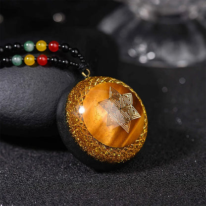 Citrine Workplace Promotion Necklace