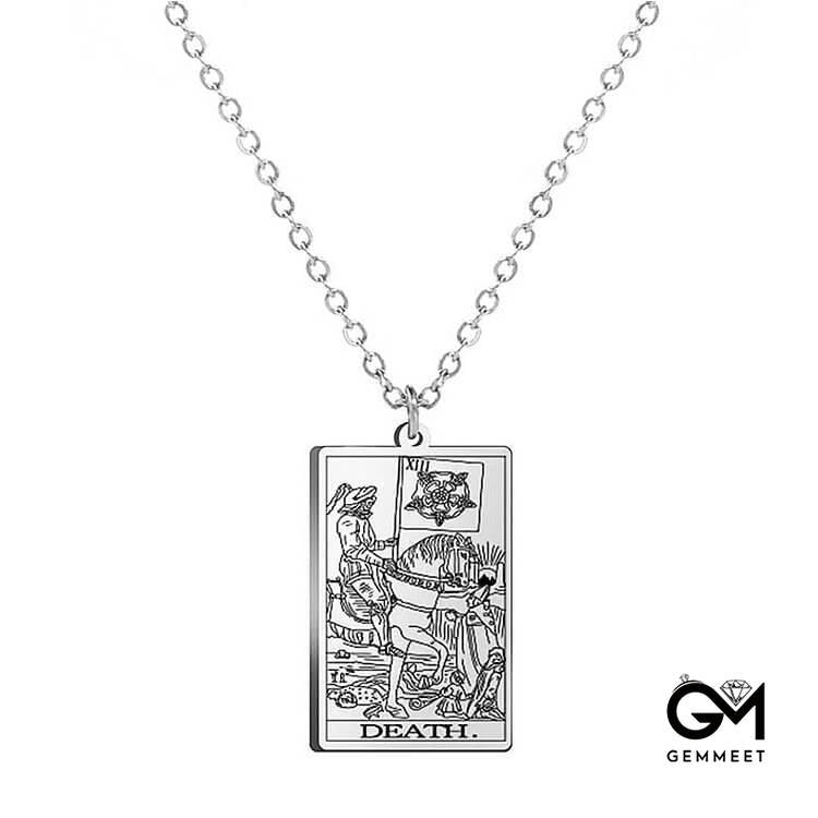 Stainless Steel Tarot Necklaces