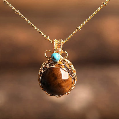 Delicate Crystal Sphere Necklace