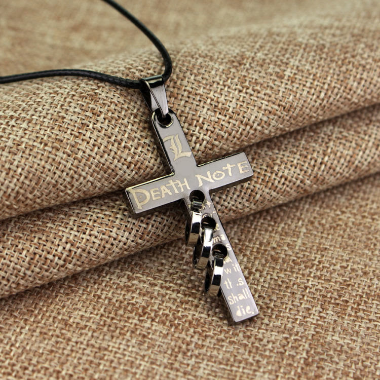 Death Note Cross Necklace