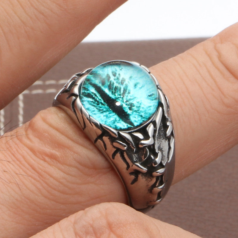 Eye Punk Personalized Trendy Devil's Eye Ring