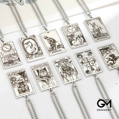 Stainless Steel Tarot Necklaces