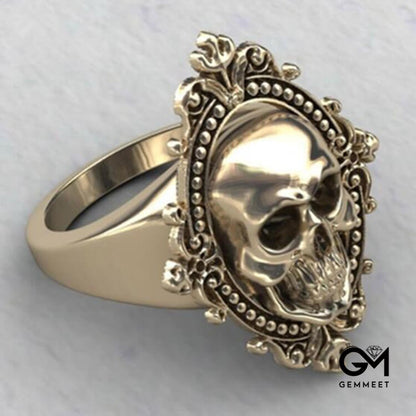 Punk Vintage Skull Ring