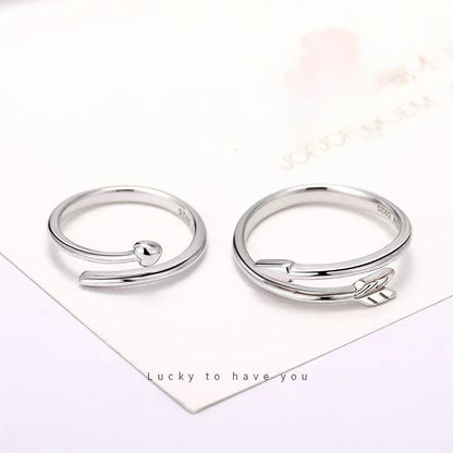 Returning Arrow Couple Ring