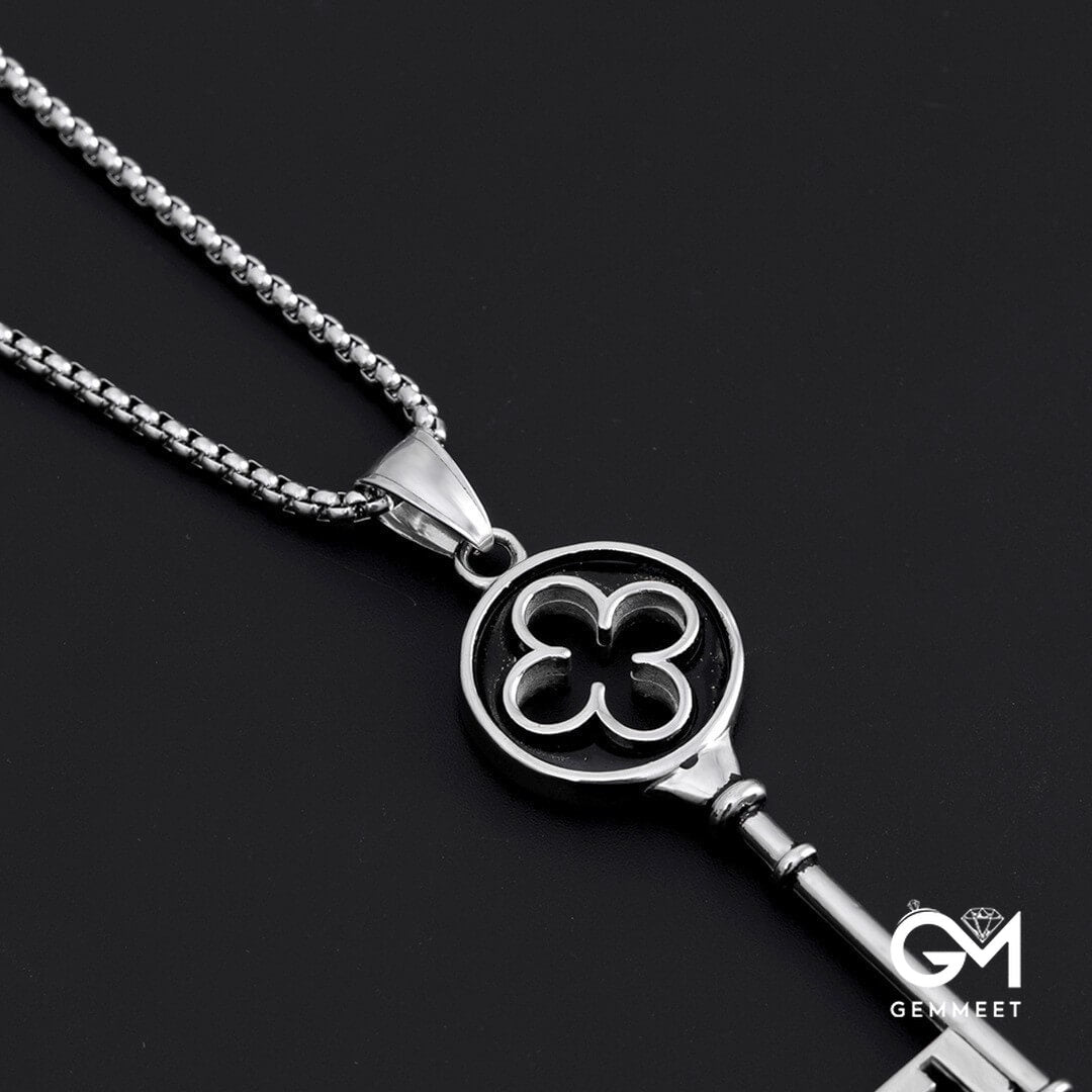 Stainless Steel Key Necklace