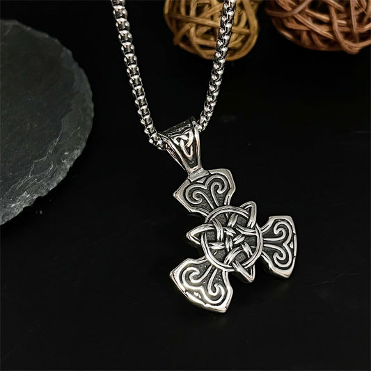 Men's Celtic Kink Stainless Steel Pendant