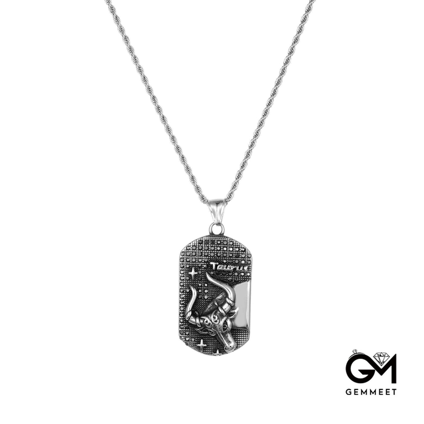 Constellation Pendant Titanium Steel Necklace