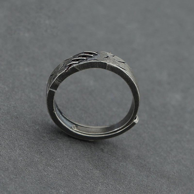 Vintage Scar Couple Ring