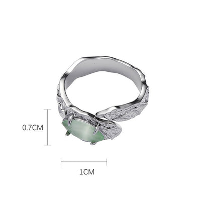 Opal Ring Niche Design High Sense Ring