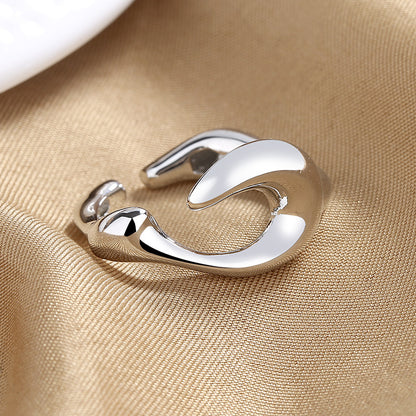 Small Set Irregular Irregular Opening Ring