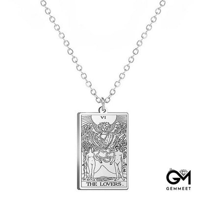 Stainless Steel Tarot Necklaces