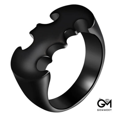 Simple Personality Batman Alloy Ring