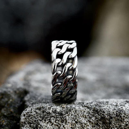 Men's Punk Rock Chain Ring