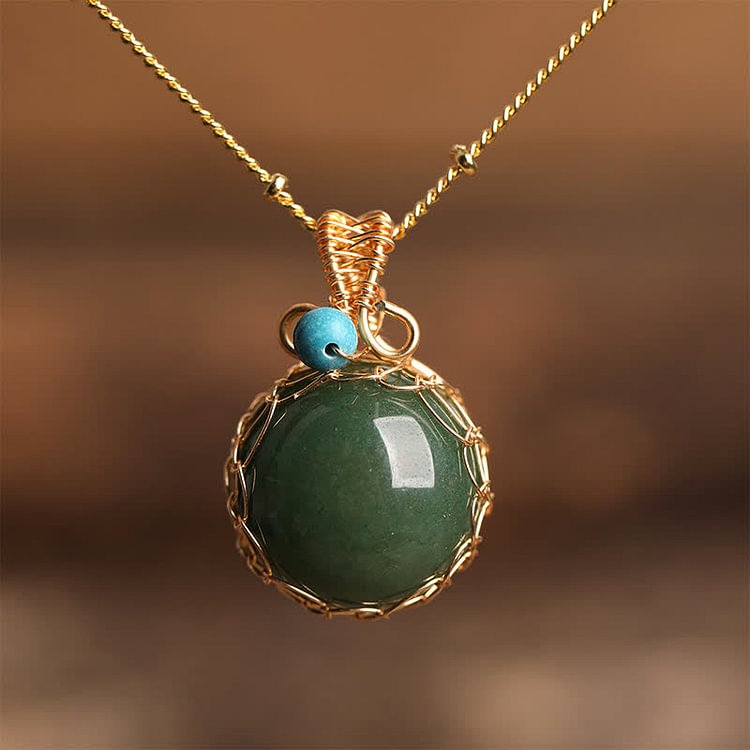 Delicate Crystal Sphere Necklace