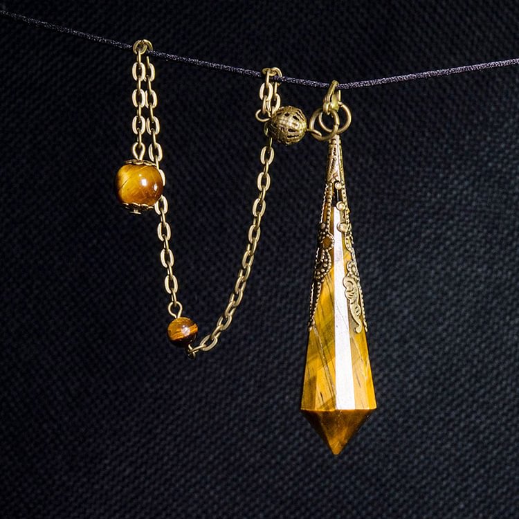 Tiger Eye Protection Pendulum