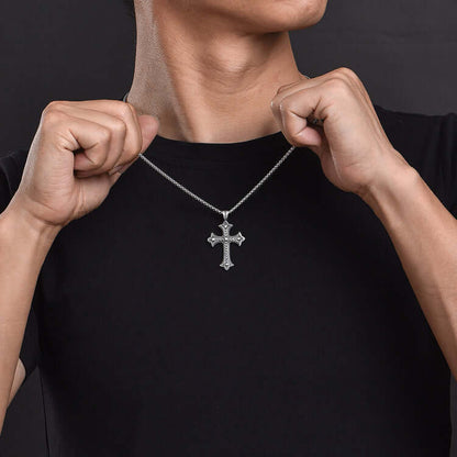 Fashion Men Punk Cross High Street Pendants