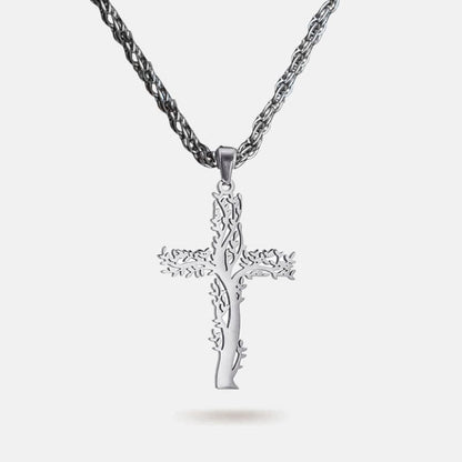 Tree of Life Cross Necklace