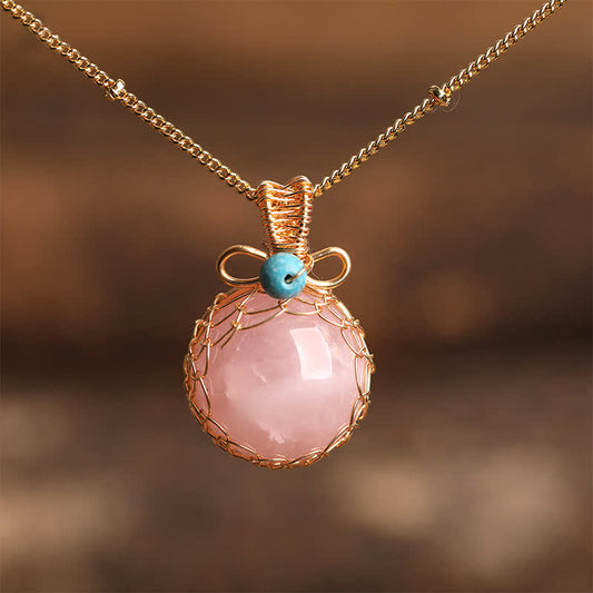 Delicate Crystal Sphere Necklace