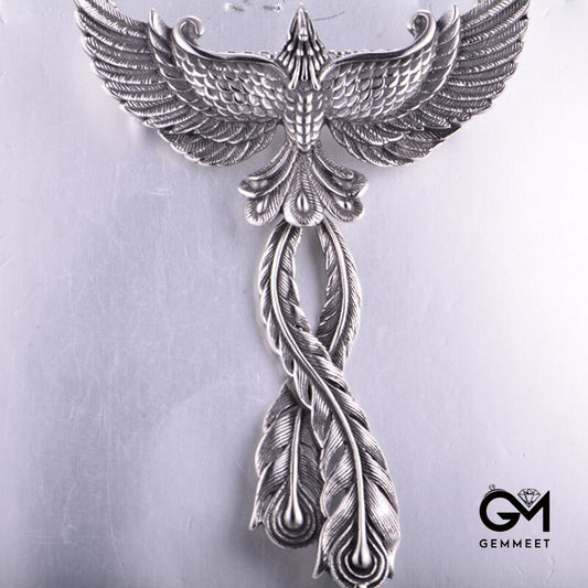 Wings Phoenix Titanium Steel Necklace