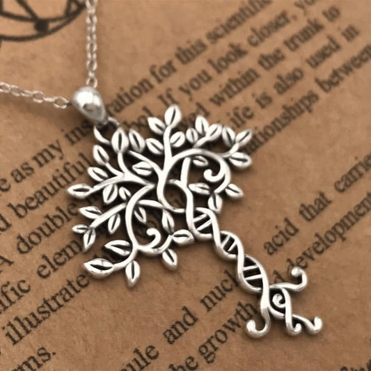 DNA Tree of Life Necklace