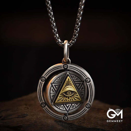 Men's Egyptian God's Eye Necklace