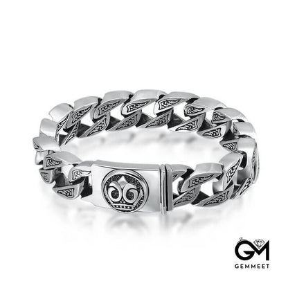 Men's Retro Prong Totem Bracelet