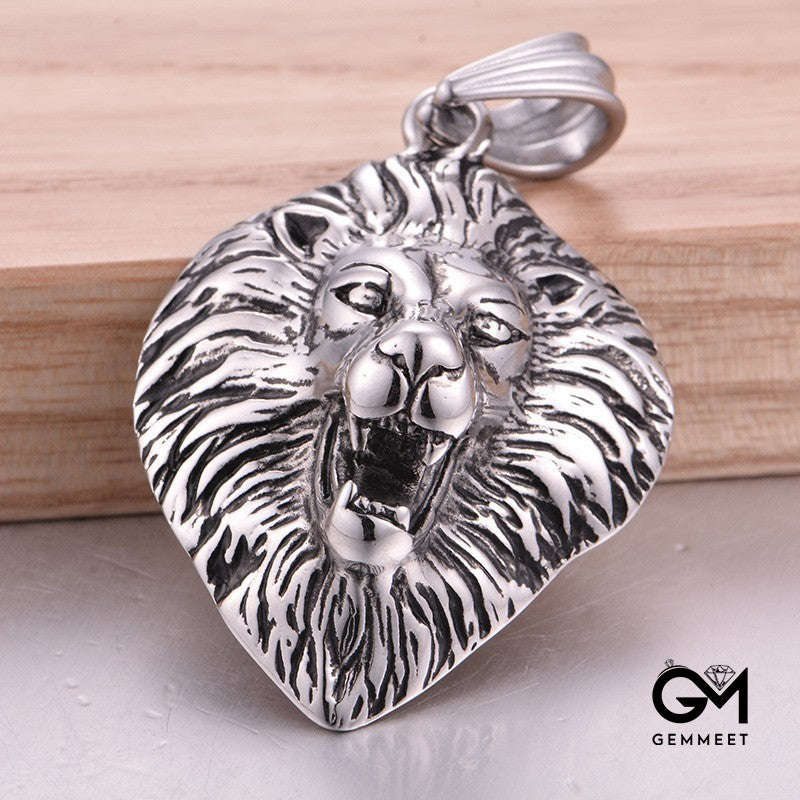 Lion Head Exquisite Stainless Steel Necklace