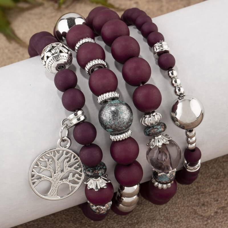 Bohemia Tree of Life Beaded Bracelet