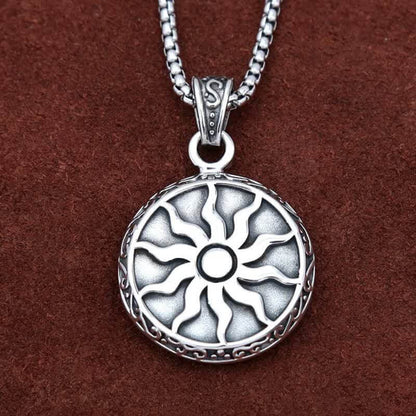 Men's Apollo God Sun Necklace