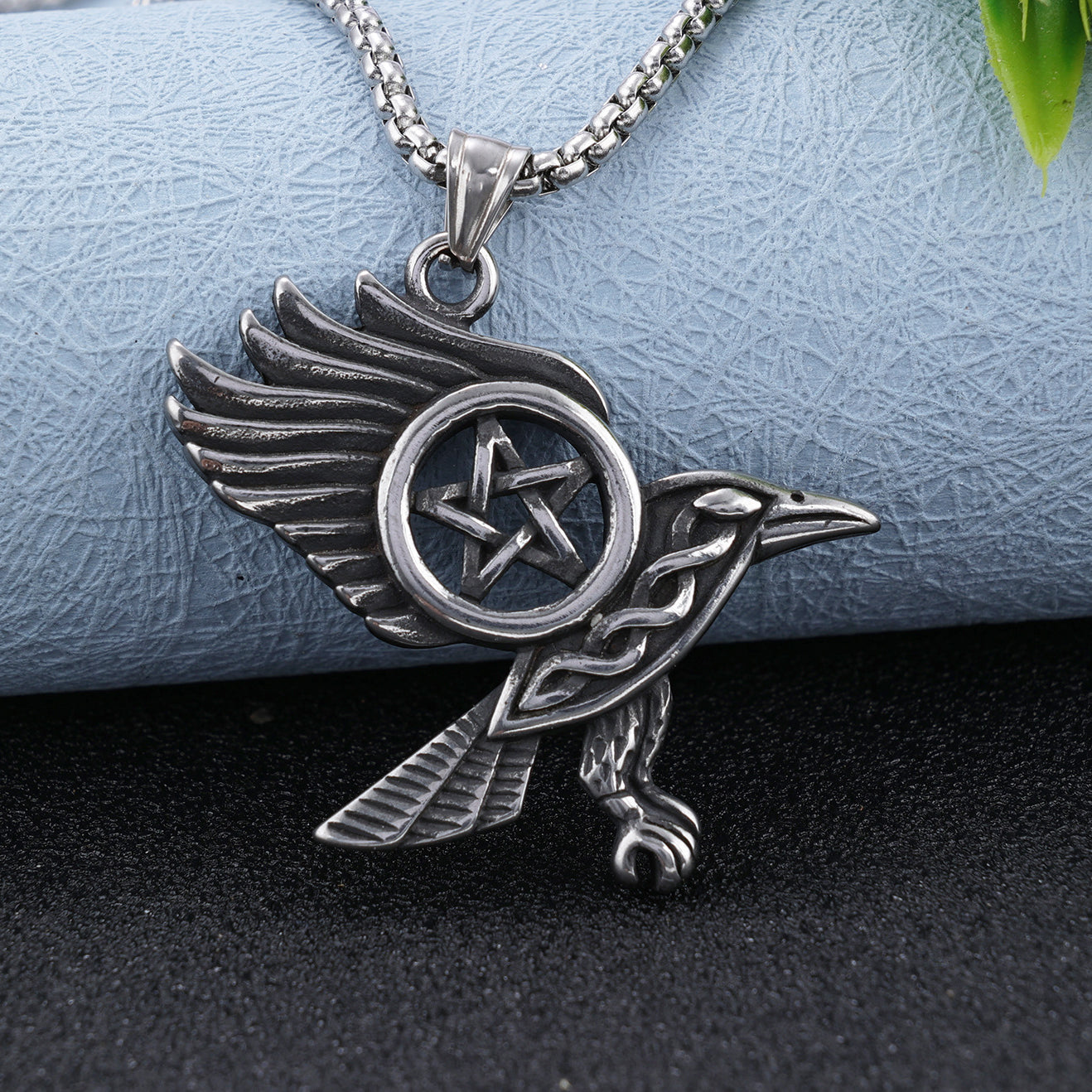 Animal Series Eagle Spreading Wings Pendant Necklace