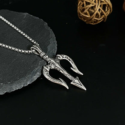 Men's Aquaman Trident Necklace