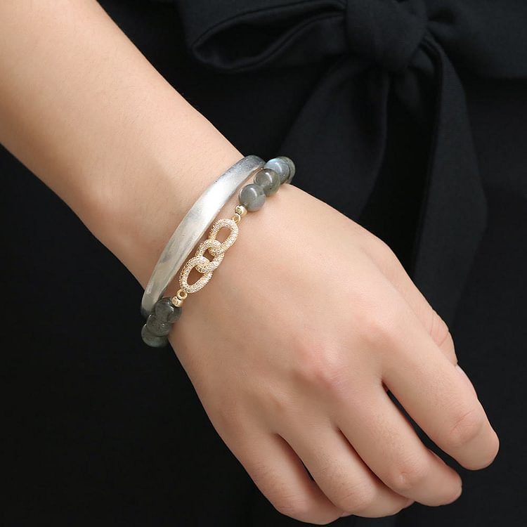 Moonstone Gold Plated Bracelet Jewelry Bracelet