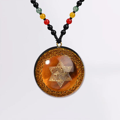 Citrine Workplace Promotion Necklace