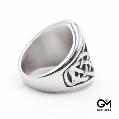 The Mighty Viking Warrior Odin Rune Warrior Ring