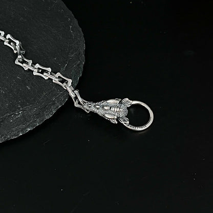 Vintage Men's Evil Dragon Chain Bracelet