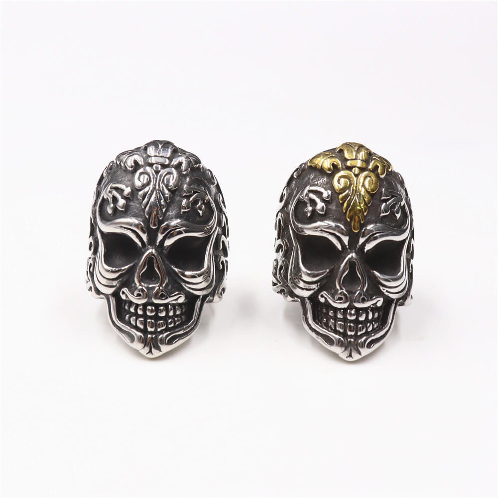 Men's Skull Titanium Steel Ring