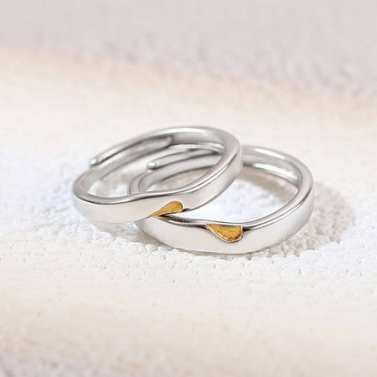 "My Promise" - Heart Love Couple Ring