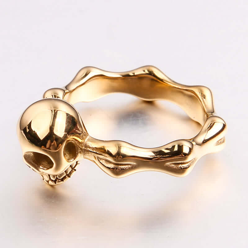 Retro Skull Ring