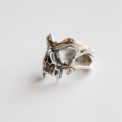 Retro Halloween Hip Hop Skull Ring