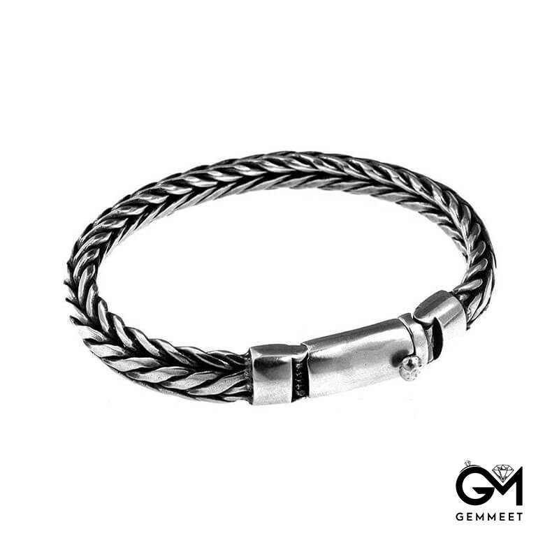 Men's Base Retro Weave Bracelet