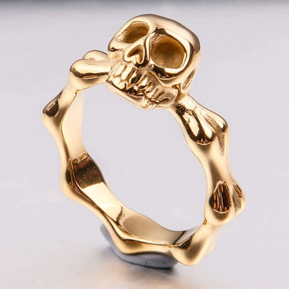 Retro Skull Ring