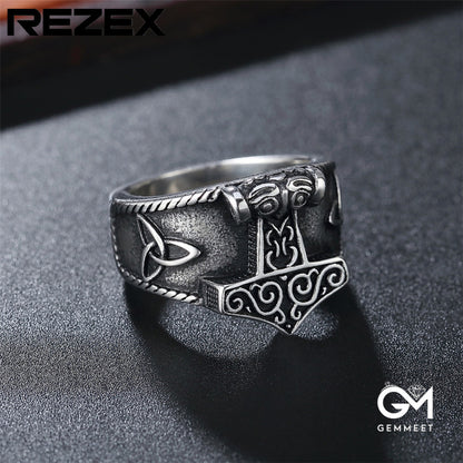 Thor Hammer Mjolnir Ring